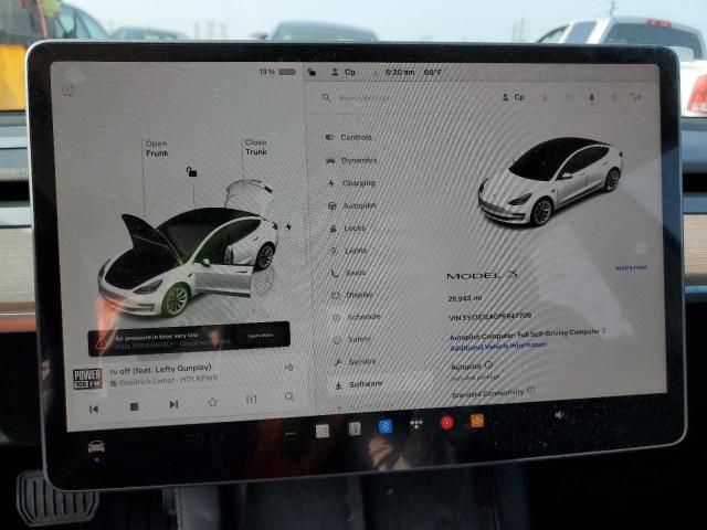 2023 TESLA MODEL 3 5YJ3E1EA0PF647709