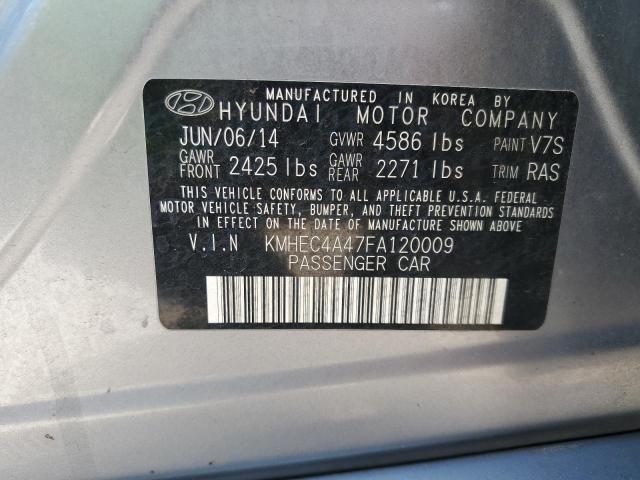 2015 HYUNDAI SONATA HYB KMHEC4A47FA120009