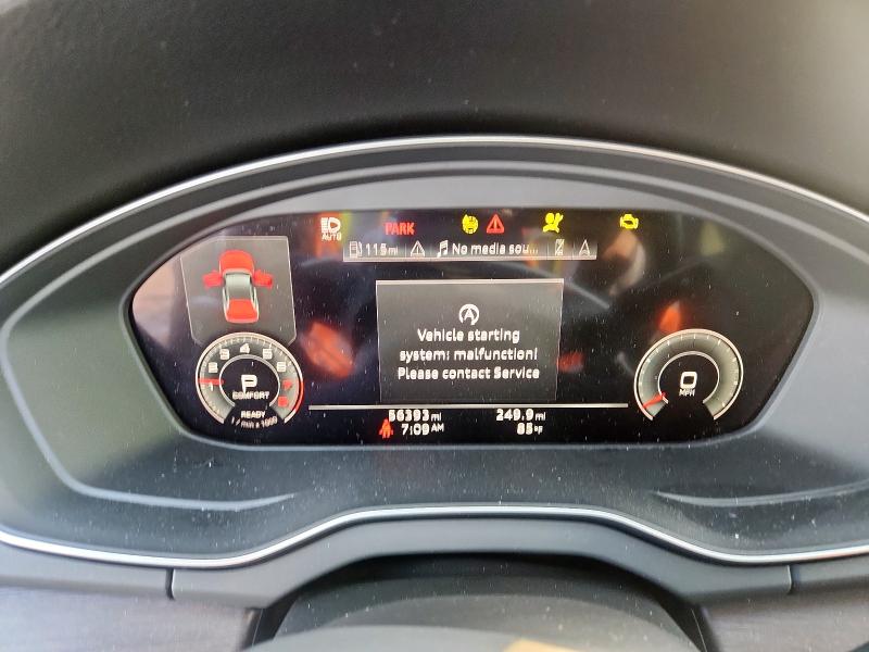 2021 AUDI Q5 PREMIUM WA1BAAFY2M2118077