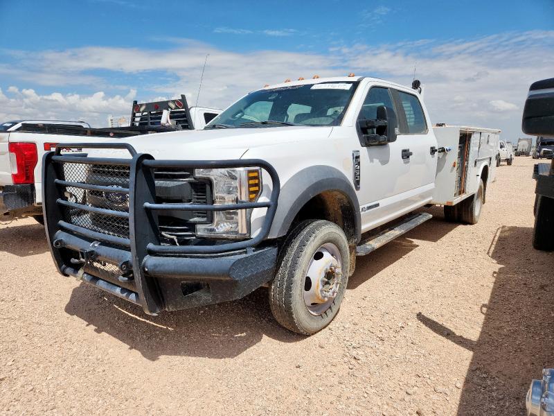 FORD F450 SUPER 2018 white  diesel 1FD0W4HT4JEC94989 photo #1