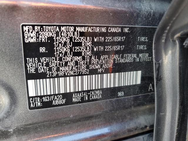2022 TOYOTA RAV4 XLE - 2T3P1RFV2NC277952