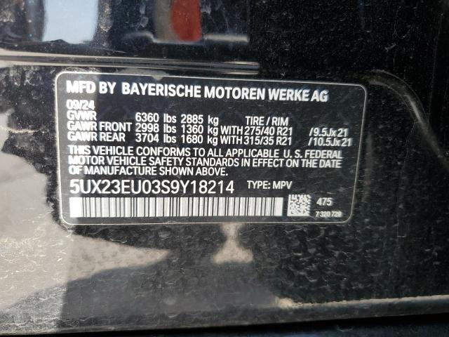 2025 BMW X5 XDRIVE4 5UX23EU03S9Y18214