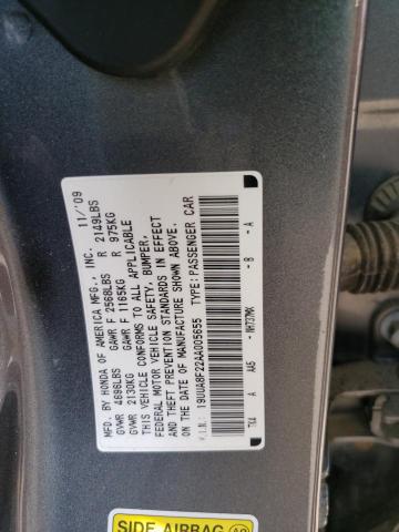 2010 ACURA TL - 19UUA8F22AA005655