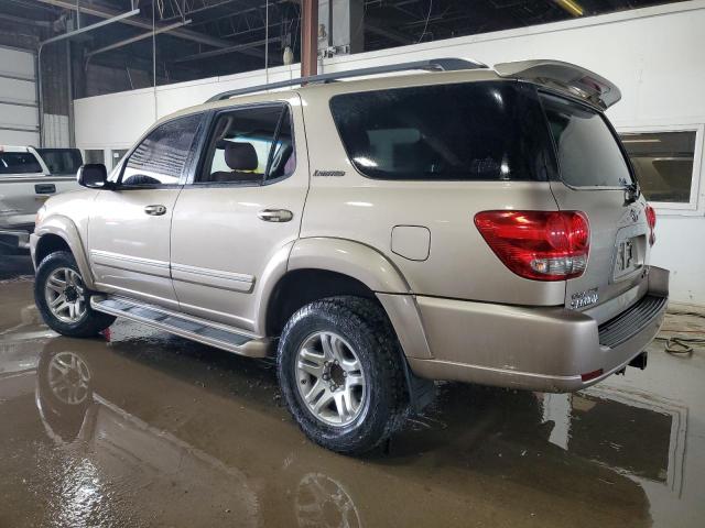 TOYOTA SEQUOIA LI 2005 beige  gas 5TDBT48A35S236361 photo #3