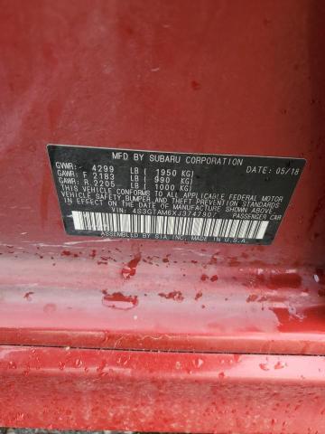 2018 SUBARU IMPREZA SP 4S3GTAM6XJ3747907