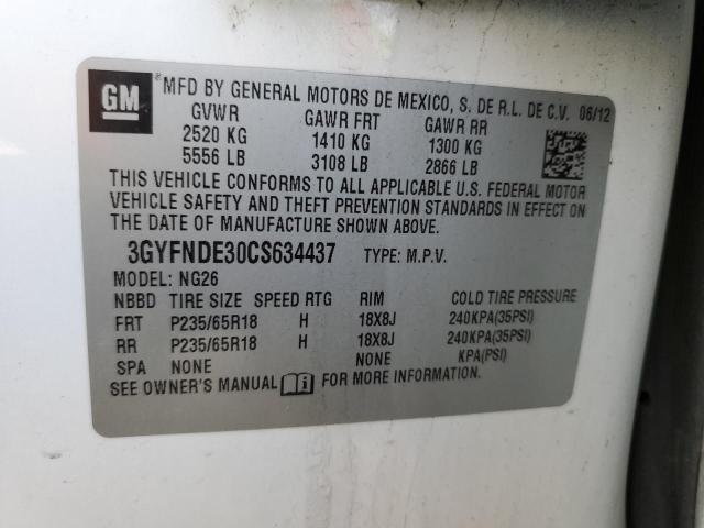 3gyfnde30cs634437 - 2012 Cadillac srx luxury collection - #60104505