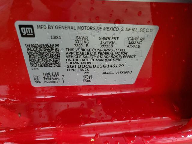 2025 GMC SIERRA K15 3GTUUCED1SG146179