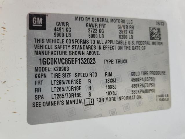 2014 CHEVROLET SILVERADO - 1GC0KVC85EF132023