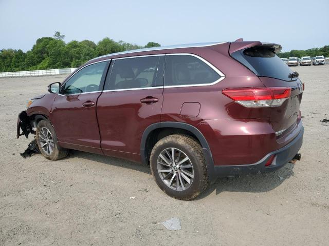 Vin: 5tdjzrfh8js810535, lot: 59584825, toyota highlander se 20182