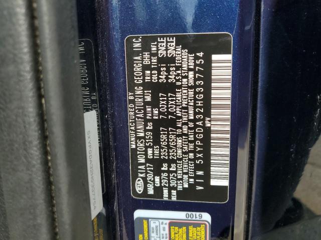 2017 KIA SORENTO LX - 5XYPGDA32HG337754