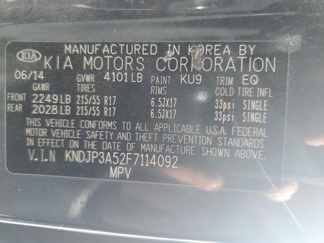2015 KIA SOUL + - KNDJP3A52F7114092