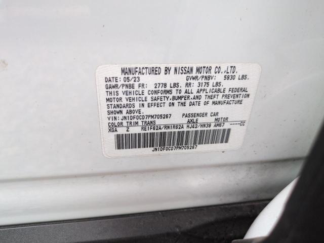 2023 NISSAN ARIYA PLAT JN1DF0CD7PM705267