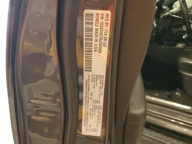 2020 DODGE DURANGO R/ - 1C4SDHCT3LC380956