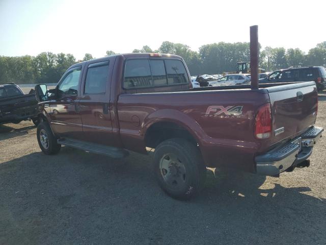 FORD F250 SUPER 2006 red  gas 1FTSW21536EA41022 photo #3