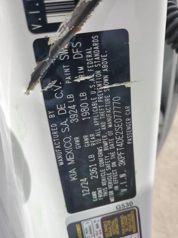 2025 KIA K4 LX 3KPFT4DE2SE077770