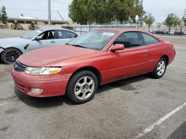 TOYOTA CAMRY SOLA 1999 red coupe gas 2T1CF22P9XC181570 photo #1