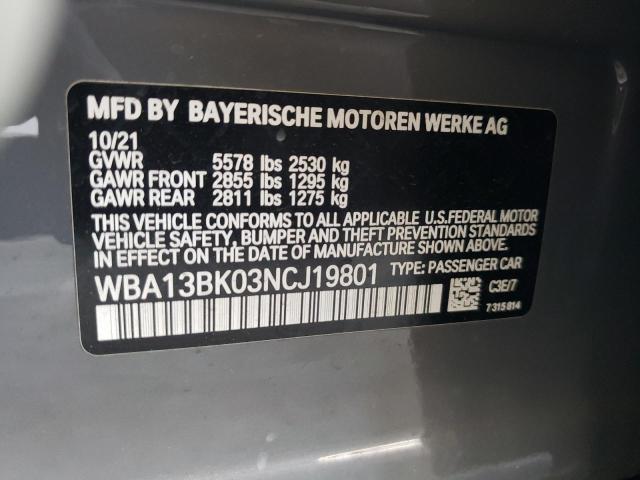 2022 BMW M550XI WBA13BK03NCJ19801