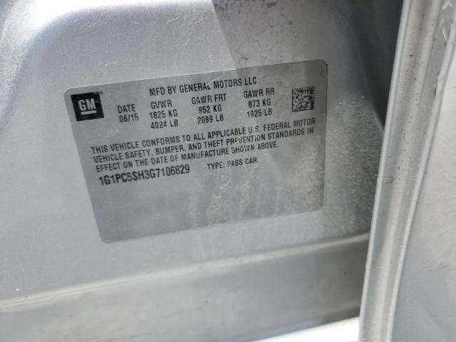 2016 CHEVROLET CRUZE LIMI - 1G1PC5SH3G7106829