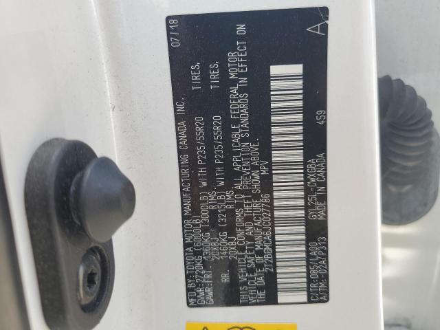 2018 LEXUS RX 450H BA 2T2BGMCA6JC027786