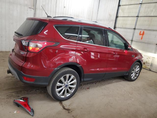 Vin: 1fmcu9j92hua90769, lot: 60208575, ford escape titanium 20173