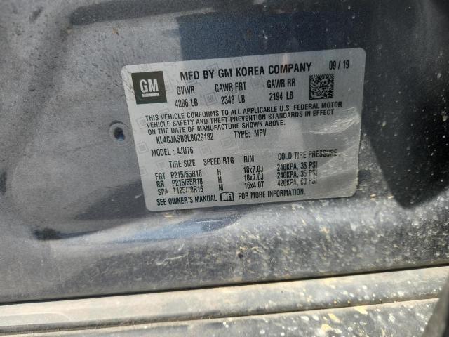 2020 BUICK ENCORE PRE KL4CJASB8LB029182