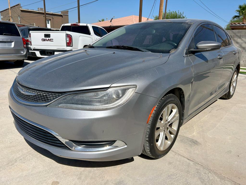 CHRYSLER 200 LIMITE 2015 gray  gas 1C3CCCAB4FN660631 photo #3