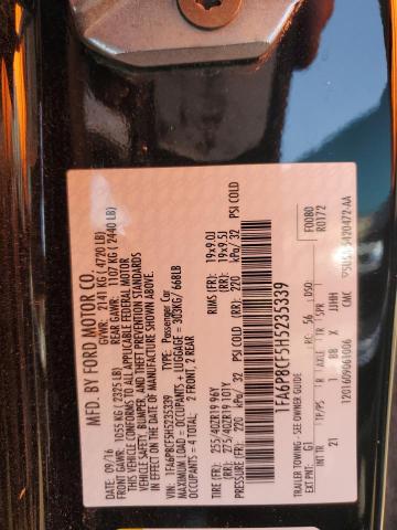 2017 FORD MUSTANG GT 1FA6P8CF5H5235339