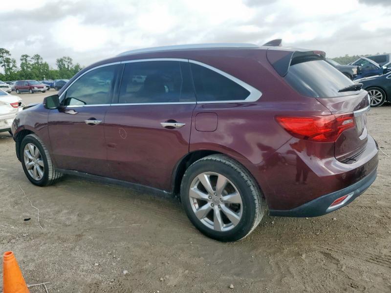 Vin: 5fryd3h8xeb016782, lot: 60734015, acura mdx advance 20142