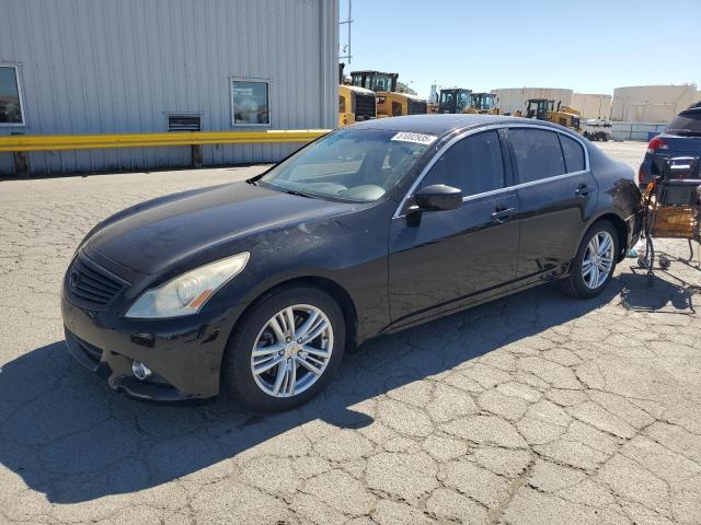 INFINITI G37 BASE 2011 black  gas JN1CV6AP2BM505498 photo #1
