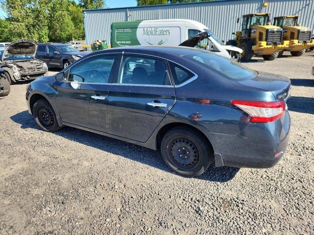 NISSAN SENTRA S 2013 charcoal  Gasoline 3N1AB7AP3DL758073 photo #3