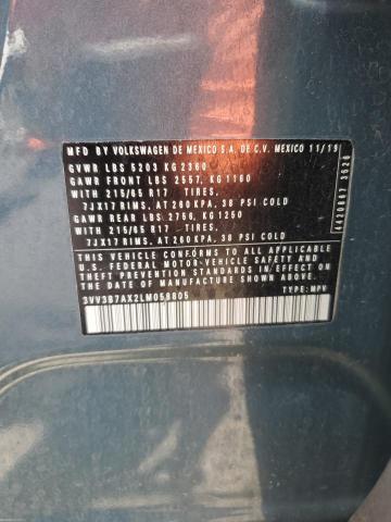 2020 VOLKSWAGEN TIGUAN SE 3VV3B7AX2LM058805