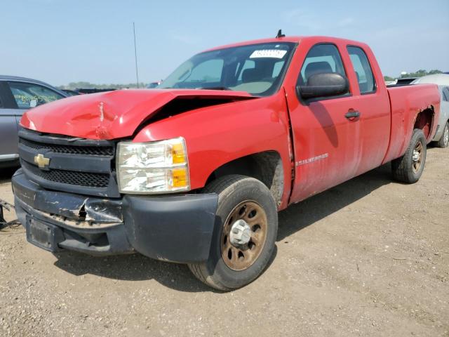 CHEVROLET SILVERADO 2007 red 4dr ext gas 1GCEC19C07Z505400 photo #1