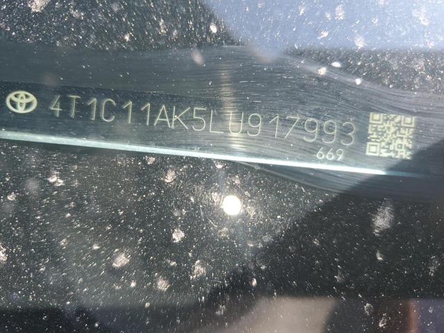 2020 TOYOTA CAMRY LE - 4T1C11AK5LU917993