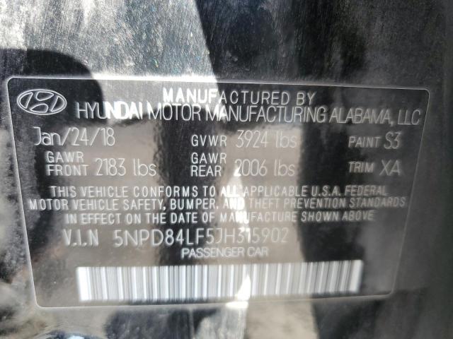2018 HYUNDAI ELANTRA SE - 5NPD84LF5JH315902