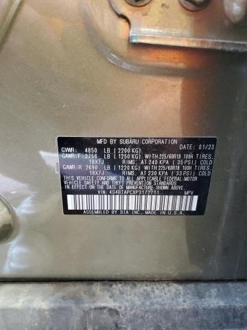 2023 SUBARU OUTBACK TO 4S4BTAPCXP3172711