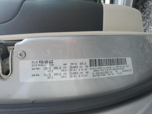 2020 CHRYSLER PACIFICA L 2C4RC1GG4LR175935
