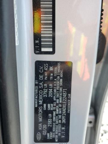 2020 KIA FORTE FE - 3KPF24ADXLE224871