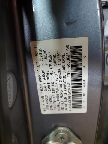 2011 ACURA TSX - JH4CW2H53BC001666