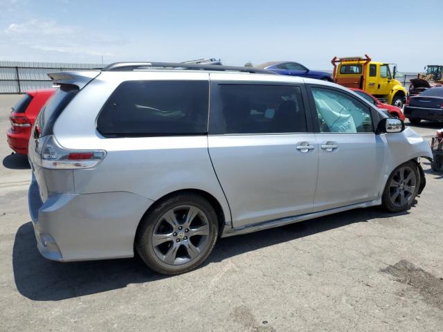 Vin: 5tdxk3dc3fs654169, lot: 62188985, toyota sienna sport 20153