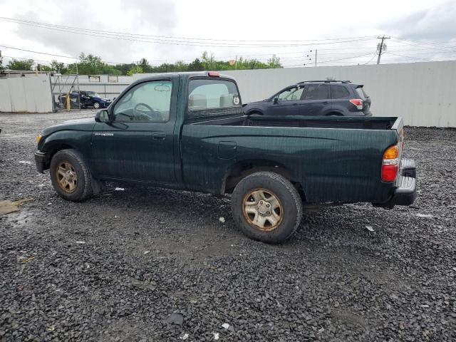 TOYOTA TACOMA 2002 green pickup gas 5TENL42N52Z127357 photo #3