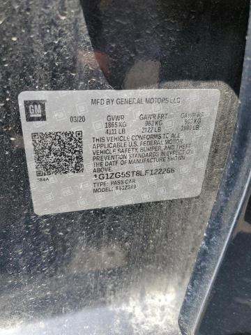 2020 CHEVROLET MALIBU RS 1G1ZG5ST8LF122266