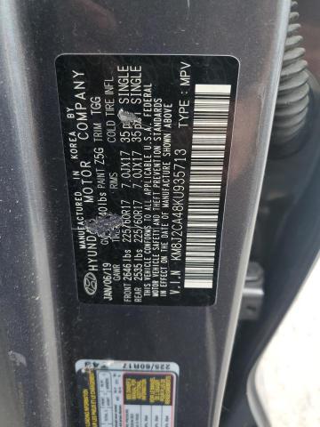 2019 HYUNDAI TUCSON SE - KM8J2CA48KU935713