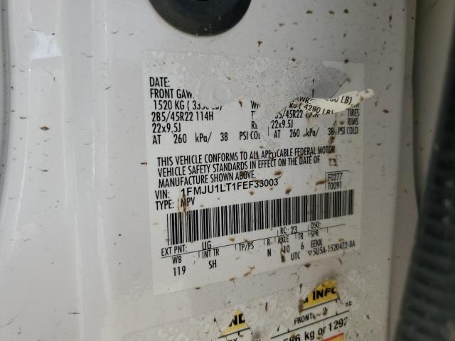 2015 FORD EXPEDITION 1FMJU1LT1FEF33003