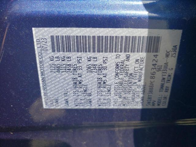 2023 NISSAN ROGUE SV 5N1BT3BB8PC863424