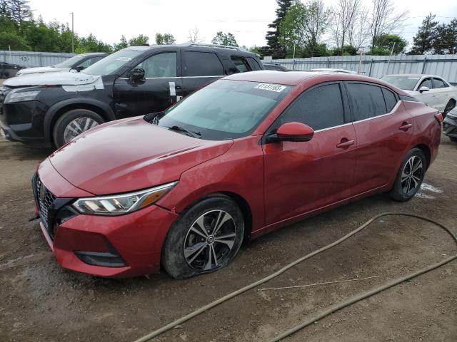 Vin: 3n1ab8cvxmy204713, lot: 61131165, nissan sentra sv 2021 img_1