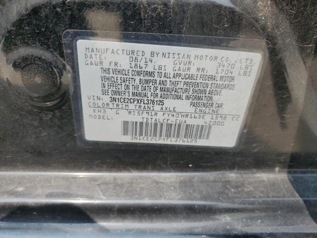 2015 NISSAN VERSA NOTE 3N1CE2CPXFL376125