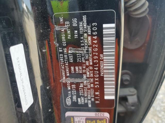 2018 KIA OPTIMA 5XXGU4L39JG244603