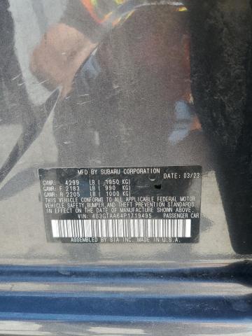 2023 SUBARU IMPREZA 4S3GTAA64P1719495