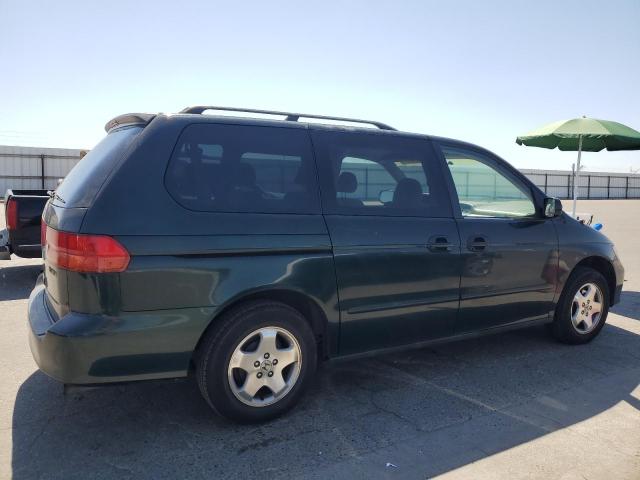 HONDA ODYSSEY EX 2001 green sports v gas 2HKRL18671H611922 photo #4
