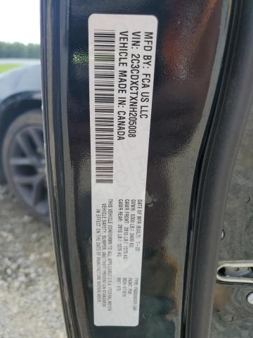 2022 DODGE CHARGER R/ 2C3CDXCTXNH205008